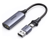 UGREEN Karta przechwytywania obrazu / Grabber HDMI CM489 4K 60Hz - 1501490 - zdjęcie 1